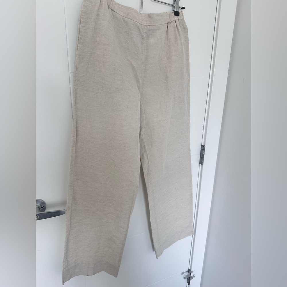 COS Cotton-Linen Trousers - Picture 3 of 16